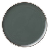 陶雅 大皿 ルストエメラルドグリーン28.5cmフラットプレート [1個入] tga-1318-242（直送品）