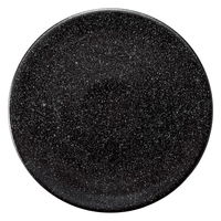 陶雅 大皿 ブラックディッシュ 25cm丸皿 [3個入] tga-1818-054（直送品）