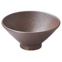 陶雅 飯碗 赤茶備前 飯碗(大) [7個入] tga-1818-244（直送品）