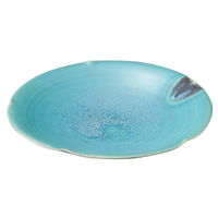 陶雅 刺身皿 トルコブルーたわみ刺身皿 [3個入] tga-2618-080（直送品）