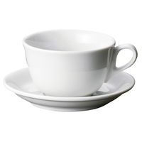 陶雅 カップ＆ソーサー セレナカプチーノ碗皿 [3個入] tga-4818-166（直送品）