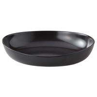 陶雅 カレー皿 黒マット楕円カレー皿 中 [2個入] tga-4818-369（直送品）