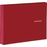 セキセイ レミニッセンス ミニポケットアルバム〈高透明〉４０枚レッド XP-5540-20 1セット（５冊）（直送品）