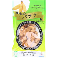 バイオシード 乾燥バナナ シュガーバナナ種 80g　1袋(80g入)×6セット（直送品）