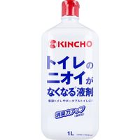 キンチョウ トイレのニオイがなくなる液剤 1L　1個(1L入)×6セット 大日本除虫菊（直送品）