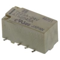 パナソニック Panasonic 信号用リレー (ATX204SA)， 2c接点， 24V dc， 4.114 kΩ TX2SA-24V 1個（直送品）