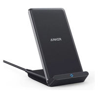 Anker PowerWave 10 Stand ワイヤレス充電器 Qi規格 スタンド型 10W出力 ブラック A2524012