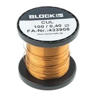 BLOCK Block 銅線 26 AWG 69m CUL100/0.40 1個（直送品）