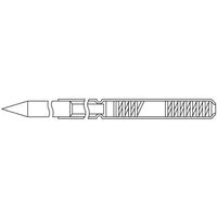 エスケイ工機 コンタクトプローブ(プローブピン) 2.54mm ポイント形 Bー13POー00 B-13PO-00 1ロット(5個)（直送品）