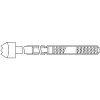 エスケイ工機 コンタクトプローブ(プローブピン) 2.54mm 鋸歯状 BLー13DAHー15 BL-13DAH-15 1ロット(5個)（直送品）