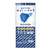 3D立体型マスク 標準 ネイビー 5枚入 10袋セット DN05-10-AS 1セット（10袋） エスパック（直送品）