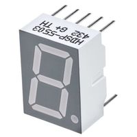 Broadcom LEDディスプレイ 単桁 赤 数字表示器 7セグメント HDSP-5503 1個（直送品）