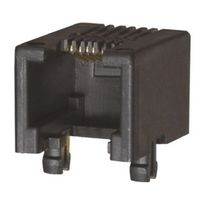 Amphenol ICC RJ45 モジュラーコネクタ メス RJ45コネクタ スルーホール Cat3 87180-066LF（直送品）