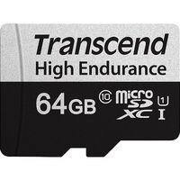 トランセンド microSD w/ adapter U1 High Endurance