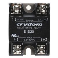 Sensata / Crydom ソリッドステートリレー 100 V 表面実装 D1D