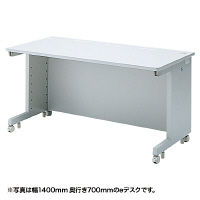 サンワサプライ eデスク（Wタイプ） 幅1400×奥行600×高さ700mm ED-WK14060N 1台（直送品）