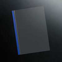 コクヨ レールクリヤーホルダーPET表紙10枚青 K2フ-TP760BX10 1セット(1パック(10冊)×10)
