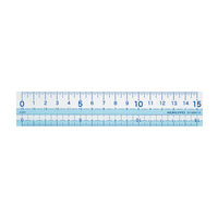 コクヨ 直線定規（再生PET樹脂製） 15cm目盛り ブルー GY-GBA110B 1セット（20本）