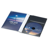 コクヨ（KOKUYO） CD用ケース<MEDIA PASS> トールサイズ 1枚収容 50枚 黒 EDC-DME1-50D 1パック（50枚入）（直送品）