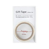 マルアイ ギフトテープ happy 白 GF-MT4 1セット（3袋）（直送品）