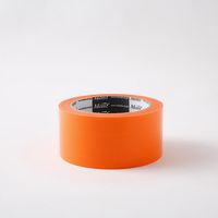 Monfアクリル系養生用テープ NEW快適養生IIオレンジ 0.13mm×50mm×25m (30巻) No.822 1ケース(30巻)（直送品）