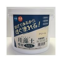 フジワラ化学 珪藻土 壁材MIX 3kg クリーム 209607 1個 62-8722-55（直送品）