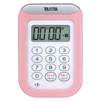 タニタ(TANITA) デジタルタイマー キッチンタイマー 丸洗いタイマー100分計 ピンク TD378PK 1個 タニタ(TANITA) デジタルタイマー キッチンタイマー 丸洗いタイマー100分計 ピンク TD378PK 1個
