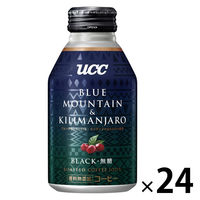 【缶コーヒー】UCC BLACK ブルーマウンテン&キリマンジァロ 275g 1箱（24缶入）