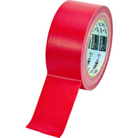 トラスコ中山 TRUSCO カラー布粘着テープ 幅50mm長さ25m レッド CNT-5025-R 1巻 102-5997