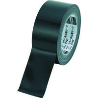 トラスコ中山 TRUSCO カラー布粘着テープ 幅50mm長さ25m ブラック CNT-5025-BK 1巻 102-5994（直送品）