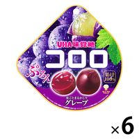 コロロ グレープ 6袋 UHA味覚糖 グミ