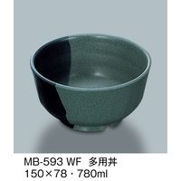 三信化工 多用丼 技　MB-593-WF　1セット（5個入）（直送品）