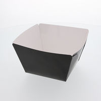 HEIKO シェアリングＢＯＸ　１４ー１４　黒　25枚／パック 004200021 25枚／パック×16パック（直送品）