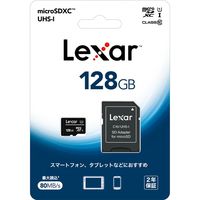 レキサー microSDXC Class10 UHS-I 128GB LMS0C10128G-BNANJ 1個