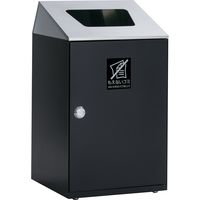 テラモト ニートＳＴＦ 屋内用ゴミ箱 ステンレス もえないゴミ用 67L 1台