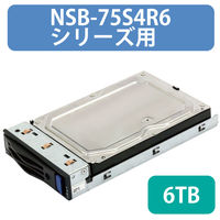 エレコム NAS スペアドライブ HDD 6TB NSB-75S4R6シリーズ専用 NSB-7SD6T4R-S（直送品）