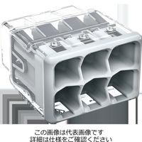 因幡電機産業 JAPPY 薄型差込コネクタ WGZ-6-JP 1セット(100個:50個×2箱)（直送品）