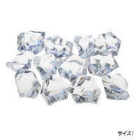 KMA アクリルビッグダイヤ大 透明1kg袋入 021-SN5_419 1袋（直送品）