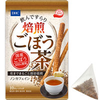 DHC 飲んですらり 焙煎ごぼう茶 ノンカフェイン 10ティーバッグ　1.5gX10×10セット（直送品）