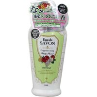 オーデサボン香るボディソープ フルーティフローラル 400mL　400mL×6セット クロバーコーポレーション（直送品）