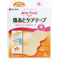 ニチバン アトファイン 傷あとケアテープ Mサイズ 3枚入　3枚入×5セット（直送品）