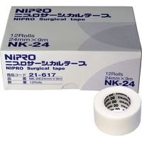 ニプロ サージカルテープ　NK-24　24mm×9m　業務用12巻入　1箱(12巻入)×3セット（直送品）