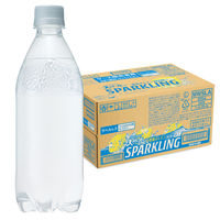 サントリー天然水スパークリングレモン 500ml ラベルレスボトル 1セット（48本）
