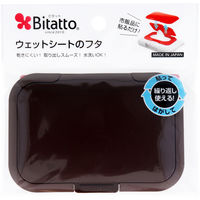 ビタットジャパン ビタット（Bitatto）　ウェットシートのフタ　チョコレート　1個入×30セット（直送品）