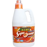 UYEKI 多目的クリーナー スーパーオレンジ 消臭除菌 スタミナ泡スプレー 業務用 1800mL　1.8L×2セット（直送品）
