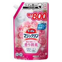 トイレマジックリン 消臭・洗浄スプレー 香り消臭 エレガントローズ 詰め替え 800ml 大容量 1個 花王