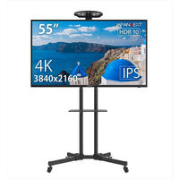 JAPANNEXT 55インチワイド4K対応液晶モニター+スタンドセット JN-550IPS4KHDR-stand 1台（直送品）