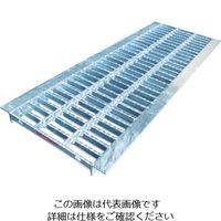 片岡産業 片岡 WUC型グレーチング(U字溝用 組構式) 溝幅300mm 適用荷重側溝Tー6 WUC-X30-738 1枚 818-8864（直送品）