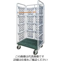 鋼製カゴ車 静Kago車 （床板プラスチック製）