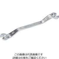 HAZET 両口フレアナットレンチ 612N-12X14 1丁 813-2744（直送品）